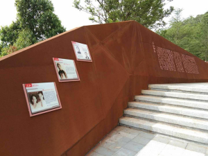 宁津耐候钢挡土墙